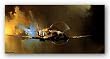 Spitfire by Barrie Clark 23"x40" Art Print Poster