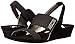 Anne Klein Sport Women's Teatime Fabric Wedge Sandal, Black, 10 M US