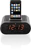 iLive Large Display Clock Radio with Docking and Recharging for iPod (Black)
