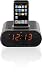iLive Large Display Clock Radio with Docking and Recharging for iPod (Black)