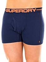 Superdry Pack x 2 Bóxers (Azul Oscuro)
