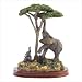 ELEPHANT AND CHILD FIGURINE