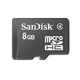 Sandisk microSDHC 8GB Class4 変換アダプター付属 サンディスク バルク品