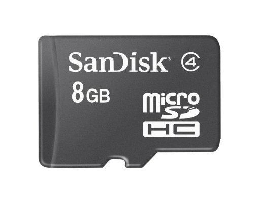Sandisk microSDHC 8GB Class4 変換アダプター付属 サンディスク バルク品