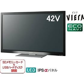 Panasonic VIERA 42V�^ �n��EBS�E110�xCS�f�W�^���n�C�r�W�����t���e���r TH-L42G3