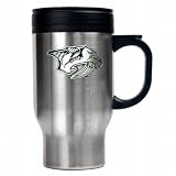 NHL Nashville Predators Stainless Steel Travel Mug - Primary Logo