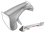 UNIVERSAL KOMBAT SPOILER (WING) W/LED LIGHT SATURN GEO ION PRIZM SC SL1 SL2