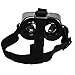 Optimal Shop 3D VR Glasses Virtual Reality Headset Glasses for 4.5-6 Inch Smartphone for 3D Movies Game Box Black
