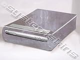 Xbox 360 HD DVD Skin - NEW - SILVER CHROME MIRROR system skins faceplate decal mod