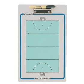 Click here to buy Champion Sports Dry-Erase Field Hockey Clipboard.