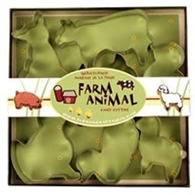 Buy Fox Run Farm Animal Cookie Cutter Set