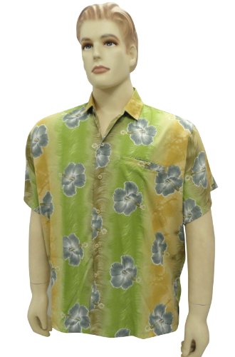 Rocking Floral Print Beach Shirt for Men M Xmas Christmas Gift