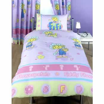 Fifi & The Flowertots Duvet Cover Set, Multi, Single