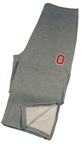 Buy Men`s Ohio State Buckeyes Heather Gray Automatic Fleece Pants