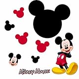 RoomMates RMK1506GM Mickey Mouse Chalkboard Peel & Stick Wall Decal