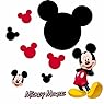 Roommates Rmk1506Gm Mickey Mouse Chalkboard Peel & Stick Wall Decal