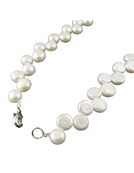 White Freshwater Cultured Pearl Necklace 42cm Pj-014