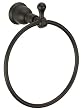 Danze D442111BS Opulence Towel Ring, Black Satin