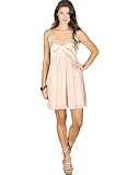 Embellished Waist Cocktail Formal for Bridesmaid Formal Prom