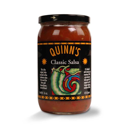 Gourmet Classic Salsa - Tomatoes, Bell Peppers & Anaheim Chilies - by Quinn's (Pack of 3)