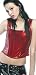 PVC VINYL SNOW WHITE BUSTIER