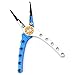IFLYING Aluminum Resistant Saltwater Fishing Pliers for Cutting Braid Line and Removing Fish Hooks