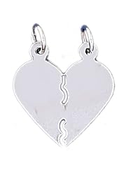 CleverEves 14K White Gold Hand Cut Ornate Pendant 21 - Gram(s)