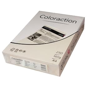 Coloraction 838A 160S 50 Antalis DIN A4, 160 gr/mq- Carta per fotocopie, colore: Crema Coloraction 838A 160S 50 Antalis DIN A4, 160 gr/mq- Carta per fotocopie, colore: Crema
