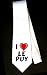 I Love Le Puy Party Decoration Necktie