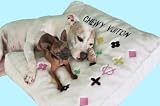 Chewy Viutton Purse Designer Plush Dog Bed - 24