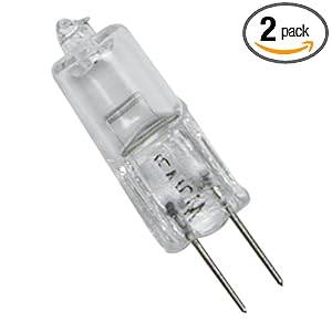 Moonrays 95499 20-Watt Halogen Bi-pin Replacements, 2 Pack