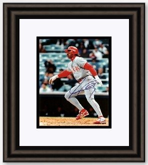 Juan Gonzalez Autographed/Hand Signed Texas Rangers 8x10 Photo - Custom Framed