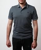 Fred Perry Vintage Fit M1200 Men's Polo Lead/Porcelain/Navy
