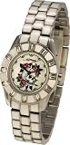 Ed Hardy Women's Chic White Skull Stainless Steel 316L Watch