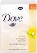 Dove  Go Fresh Beauty Bar, Energize Grapefruit And Lemongrass, 8-Count 4.25-Ounce Bars (Pack of 3)