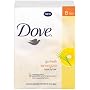 Dove  Go Fresh Beauty Bar, Energize Grapefruit And Lemongrass, 8-Count 4.25-Ounce Bars (Pack of 3)