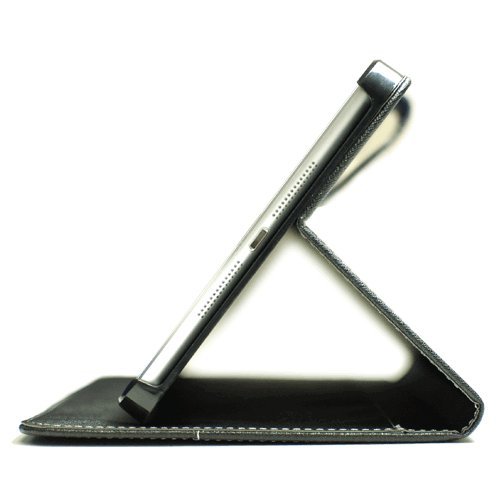 ー レザーケース2 黑色 | オートスリープ机能 (