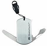 True Utility TU32 Stainless Steel TagTool Mini Neck Multitool