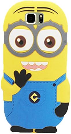 Note 5 Case,Galaxy Note 5 Case,Samsung Galaxy Note 5 Case,ATRAGE 3D Cartoon Despicable Me Minions Silicone Case for Samsung Galaxy Note 5