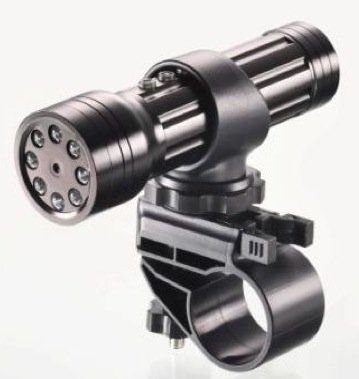 CD33: Mini Bicycle Video Camera Recorder with LED Flash Light