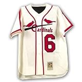 Stan Musial St. Louis Cardinals Autographed 1963 Mitchell & Ness Jersey