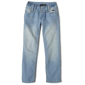 Baby Phat Girls 7-16 Straight Leg Denim With Stones