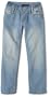 Baby Phat Girls 7-16 Straight Leg Denim With Stones,Light Wash,7