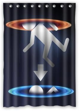 Custom Portal Window Curtains/Drape/Panels/Treatment Polyester Fabric Bedroom Decor 52"X72"