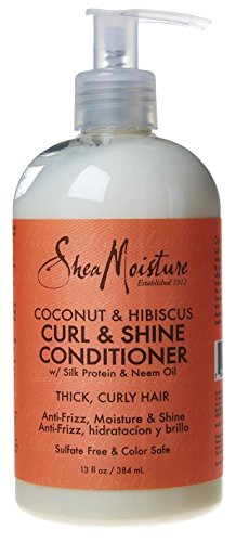SheaMoisture Coconut & Hibiscus Curl & Shine Conditioner - 13 oz