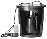 Little Giant TSW-B22A Pump, basin, clear view cover aassembly and discharge kit w/ clear check valve