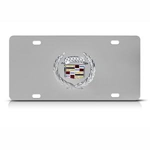 Pilot-LP051-Stainless-Steel-Plate-Cadillac-Chrome