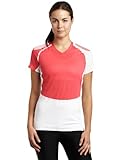 Salomon Women's XA Tech Tee, Hot Pink / White, X-Small