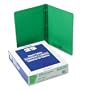 Oxford 52503 Title Panel and Border Front Report Covers, Light Green, 25 per Box