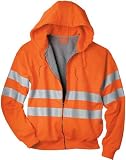 Dickies VW303 Ansi Fleece Hooded Jacket Class 3 Ansi Yellow XX-Large